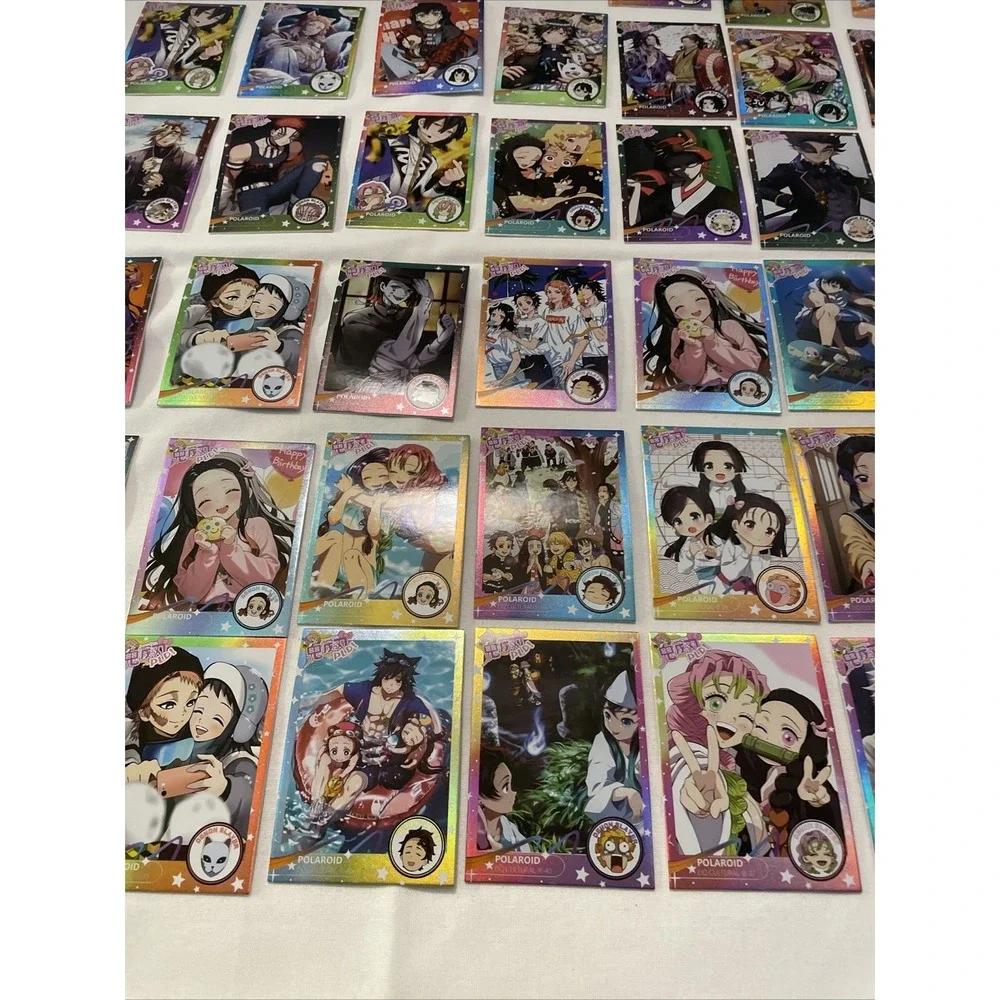 DZ Trading Cards Anime Demon Slayer Sailor Moon Etc‎ Set Of 40